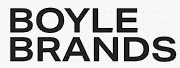 Boyle brands logo in black and white